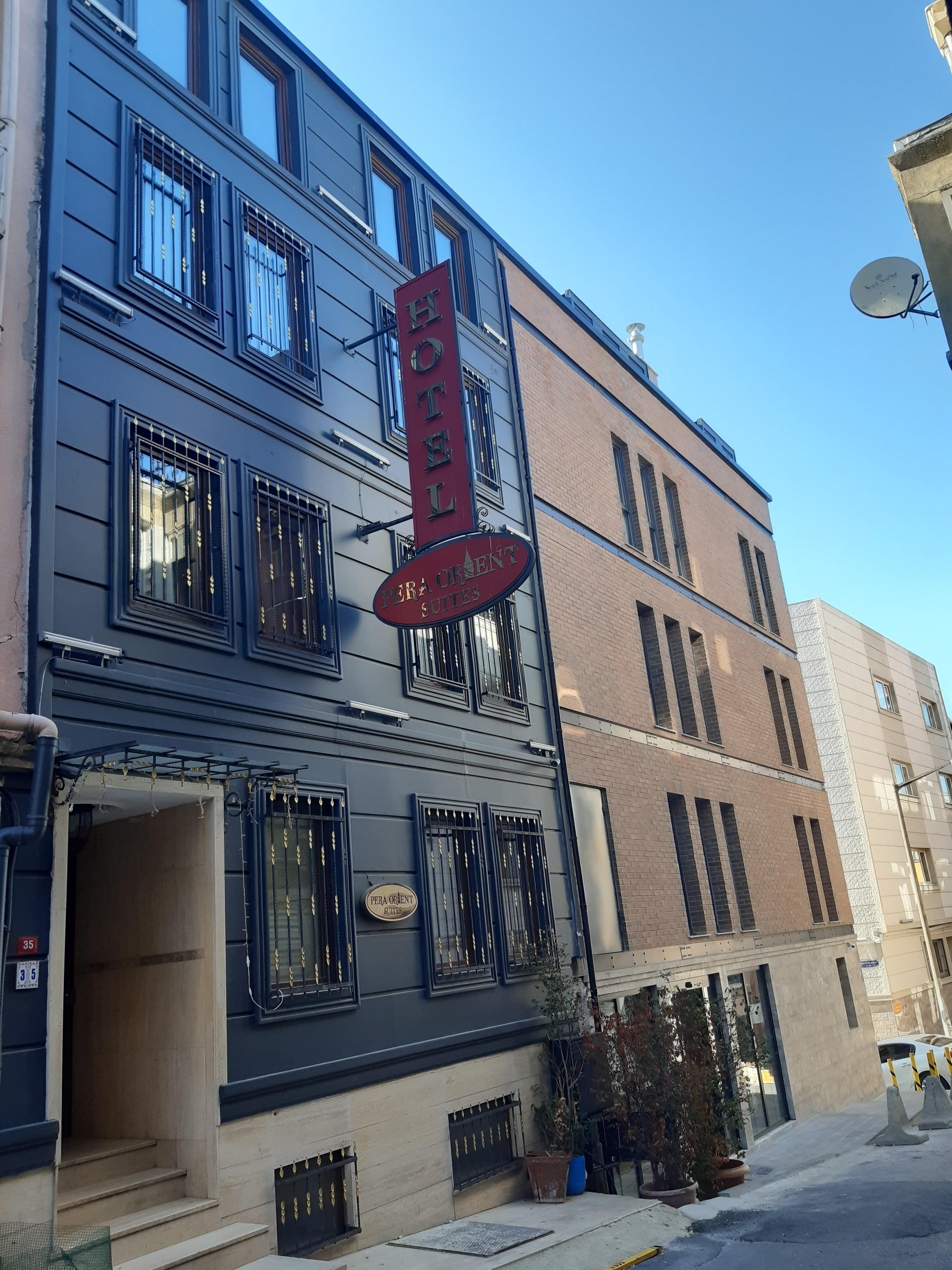 Taksim Pera Orient Hotel Istambul Exterior foto