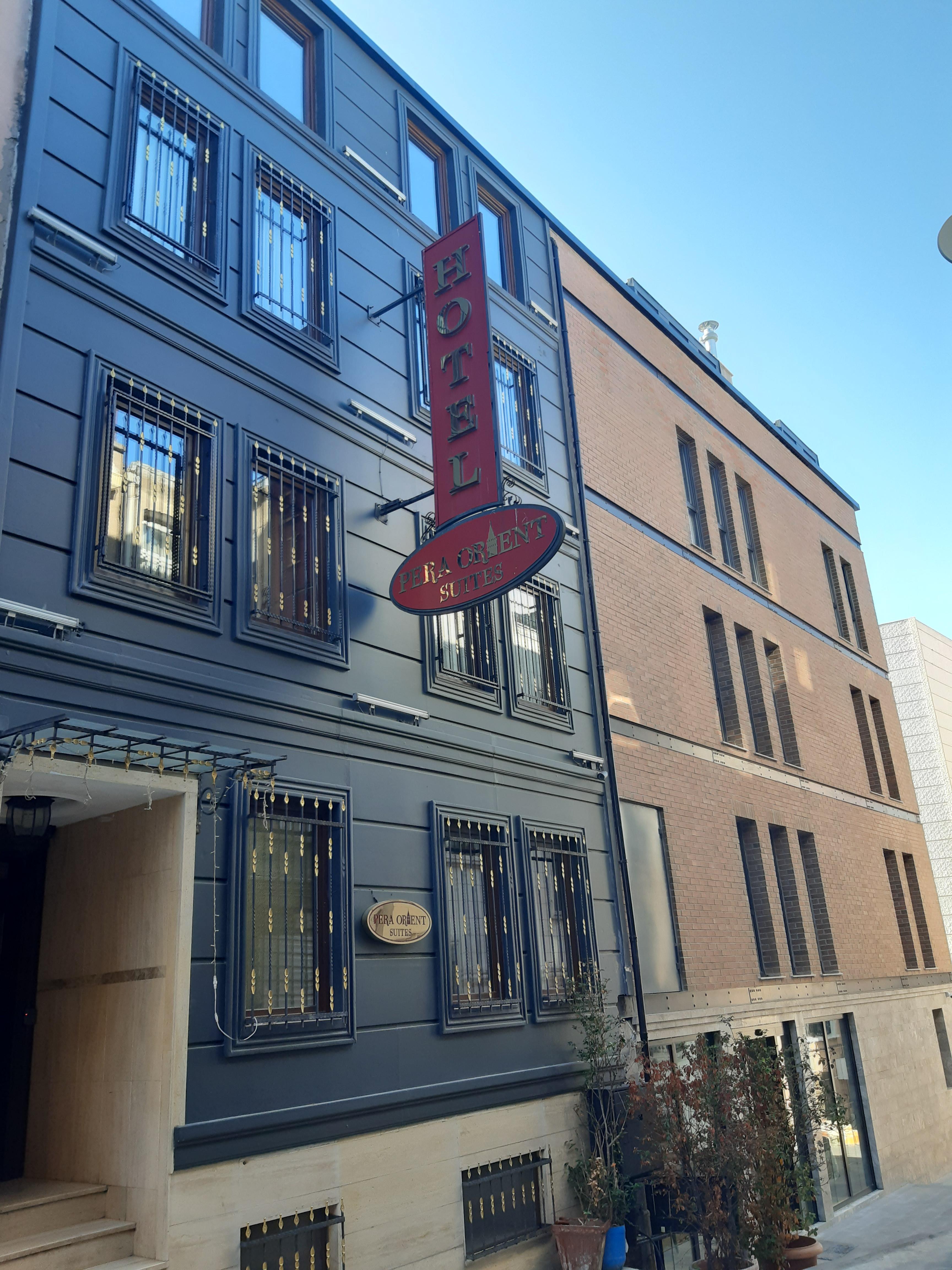 Taksim Pera Orient Hotel Istambul Exterior foto